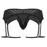 CandyMan String Porte-Jarretelles Hedion Noir